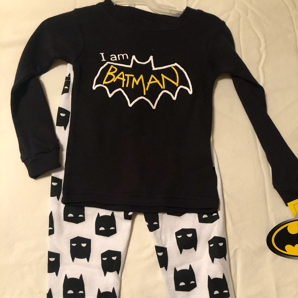 I AM BATMAN pajamas for baby.